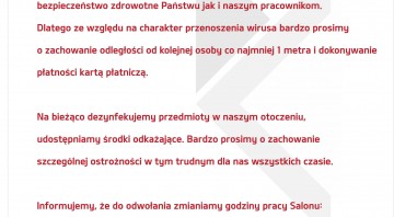 pismo Salony korono Belchatow