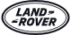 land rover logo bw